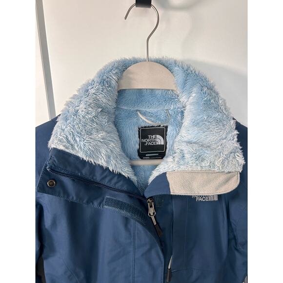 The North Face Women's Orso Fleece Lined Soft Shell Jacket Outdoor Blue Size XS - Picture 3 of 15